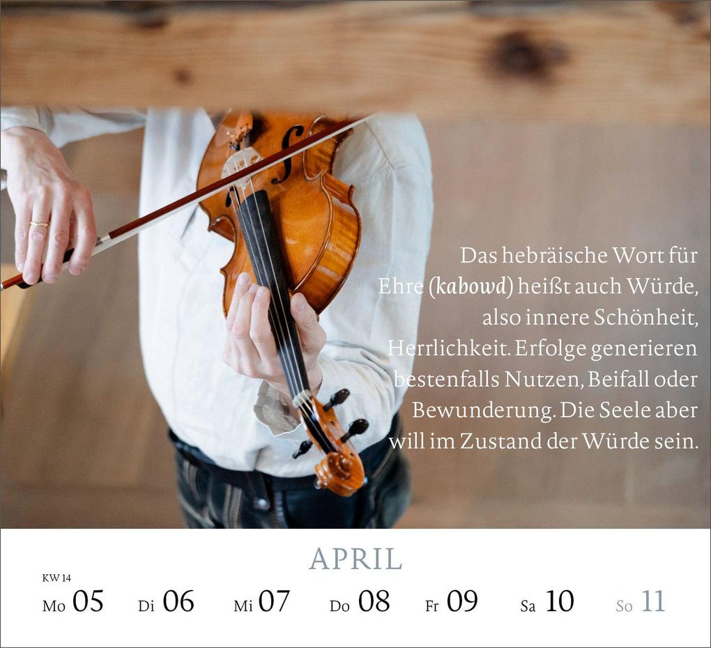 Weitere Ansicht: Wochenkalender 2027: In Resonanz | Martin Schleske