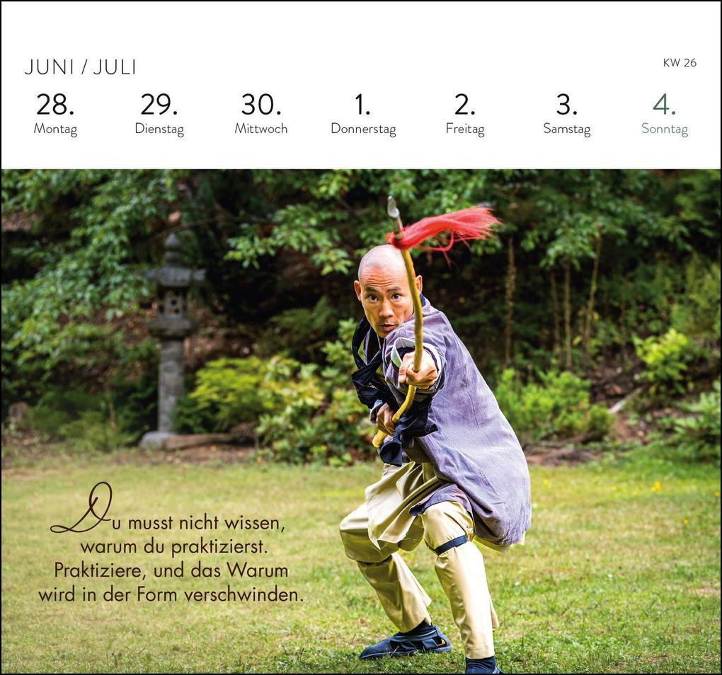 Weitere Ansicht: Postkartenkalender 2027: Shaolin Spirit | Shi Heng Yi