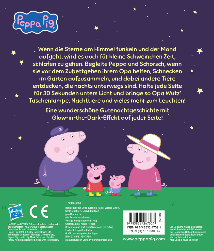 Weitere Ansicht: Peppa Pig: Meine liebste Gutenachtgeschichte | Panini