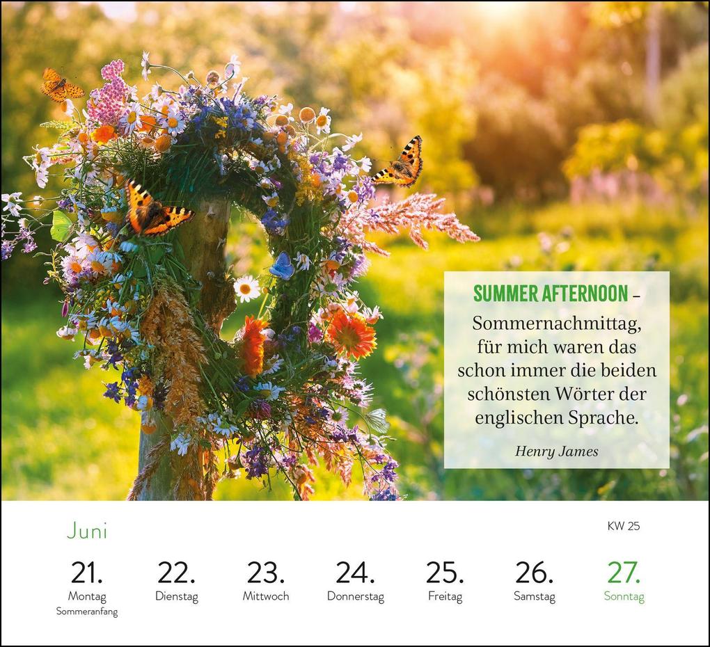 Weitere Ansicht: Wochenkalender 2027: Glücksmomente für jeden Tag