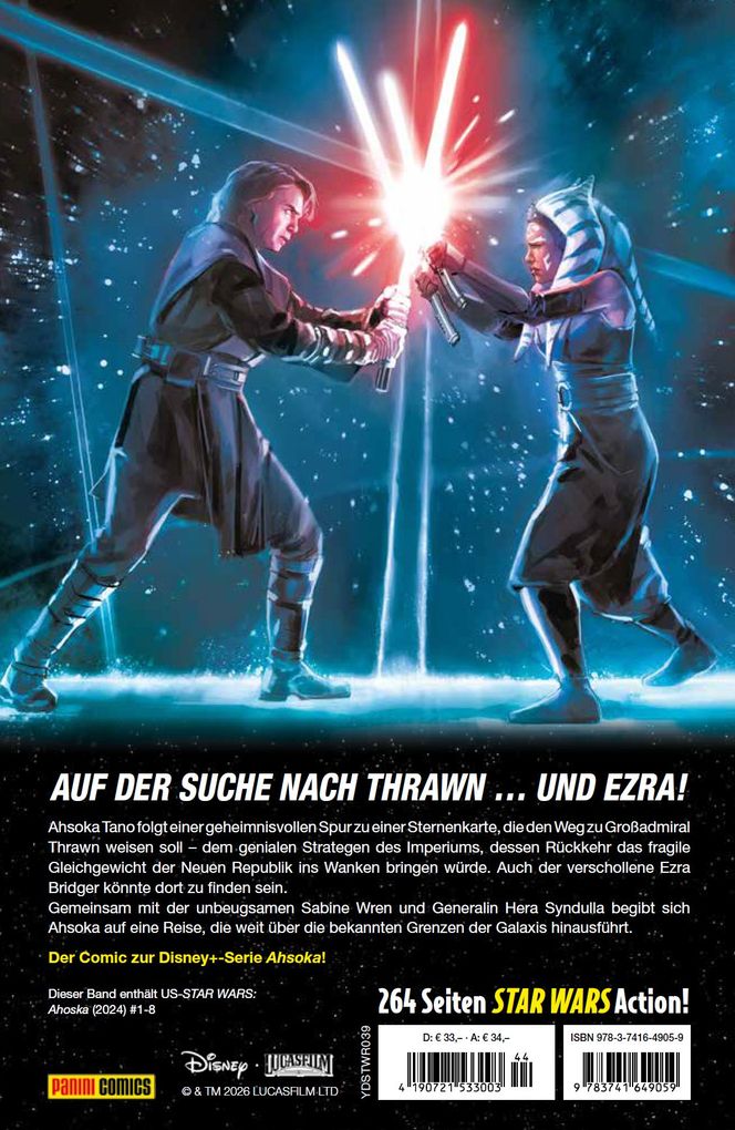 Weitere Ansicht: Star Wars Comics: Ahsoka | Rodney Barnes, Georges Jeanty, Steven Cummings, Wayne Faucher, Karl Story