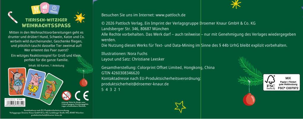 Weitere Ansicht: Frohe Waunachten - das Kartenspiel