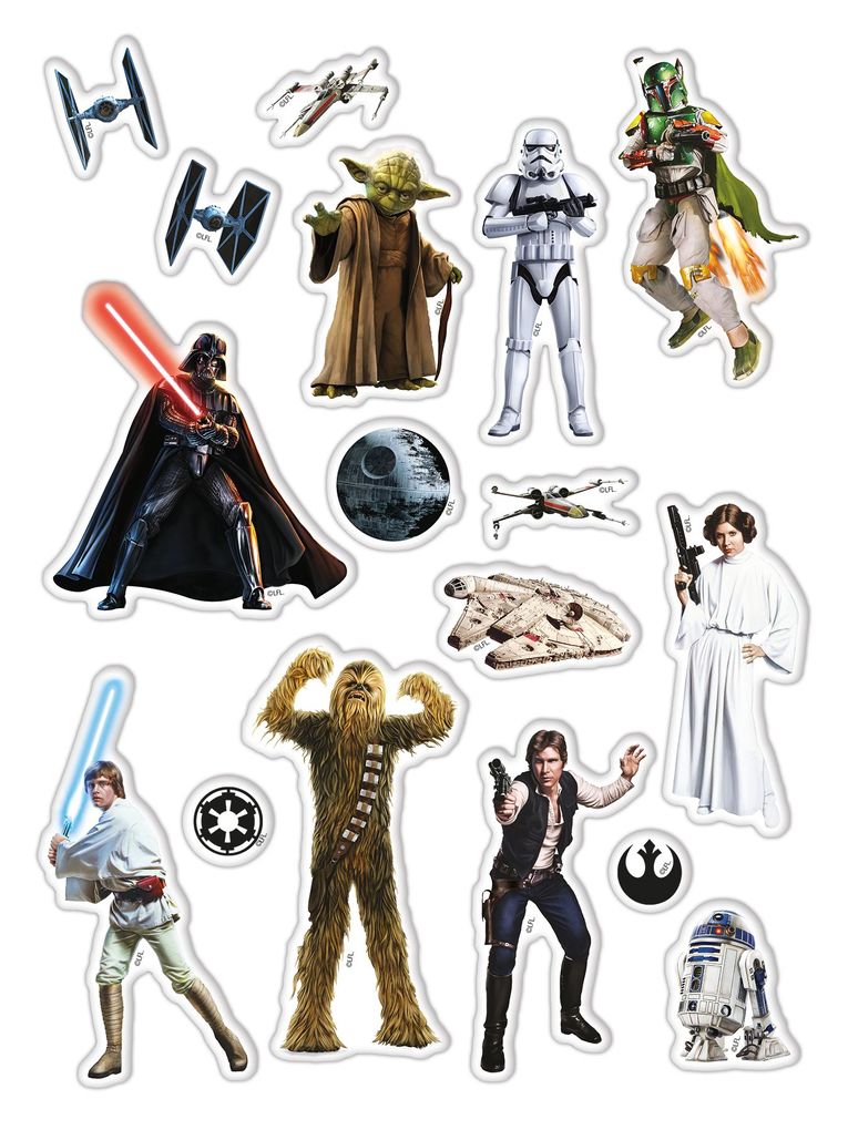 Weitere Ansicht: Star Wars: Malspaß mit 3D-Stickern | Panini