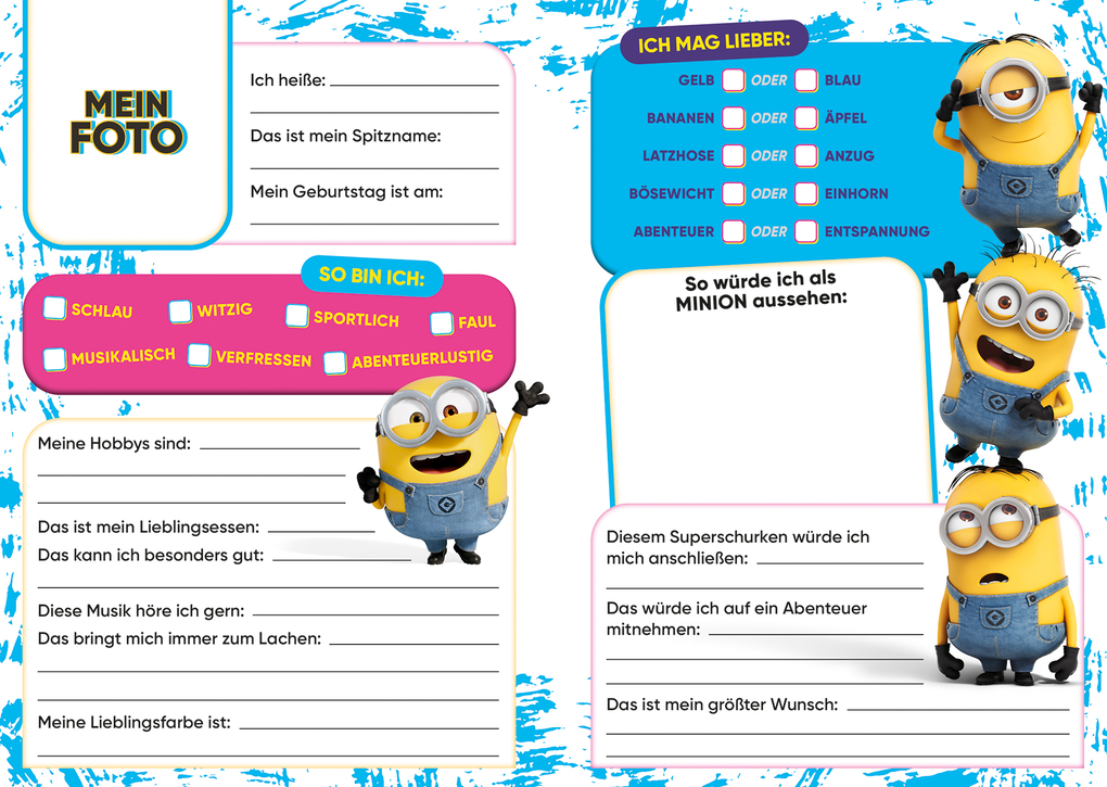 Weitere Ansicht: Minions: Meine Freunde | Panini