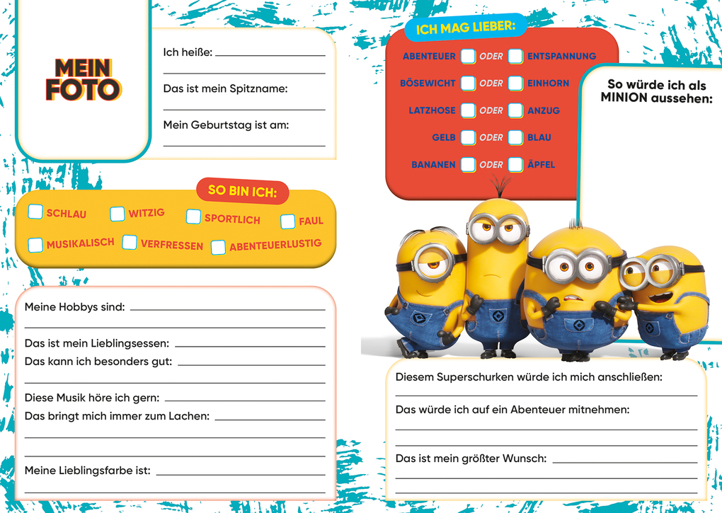 Weitere Ansicht: Minions: Meine Freunde | Panini