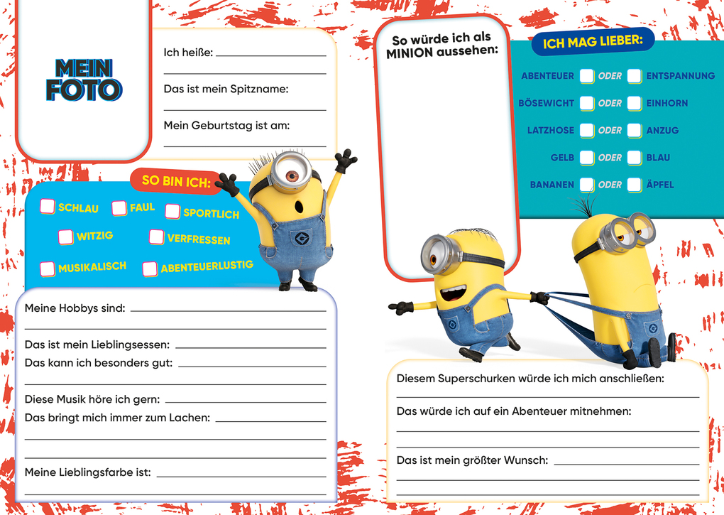 Weitere Ansicht: Minions: Meine Freunde | Panini