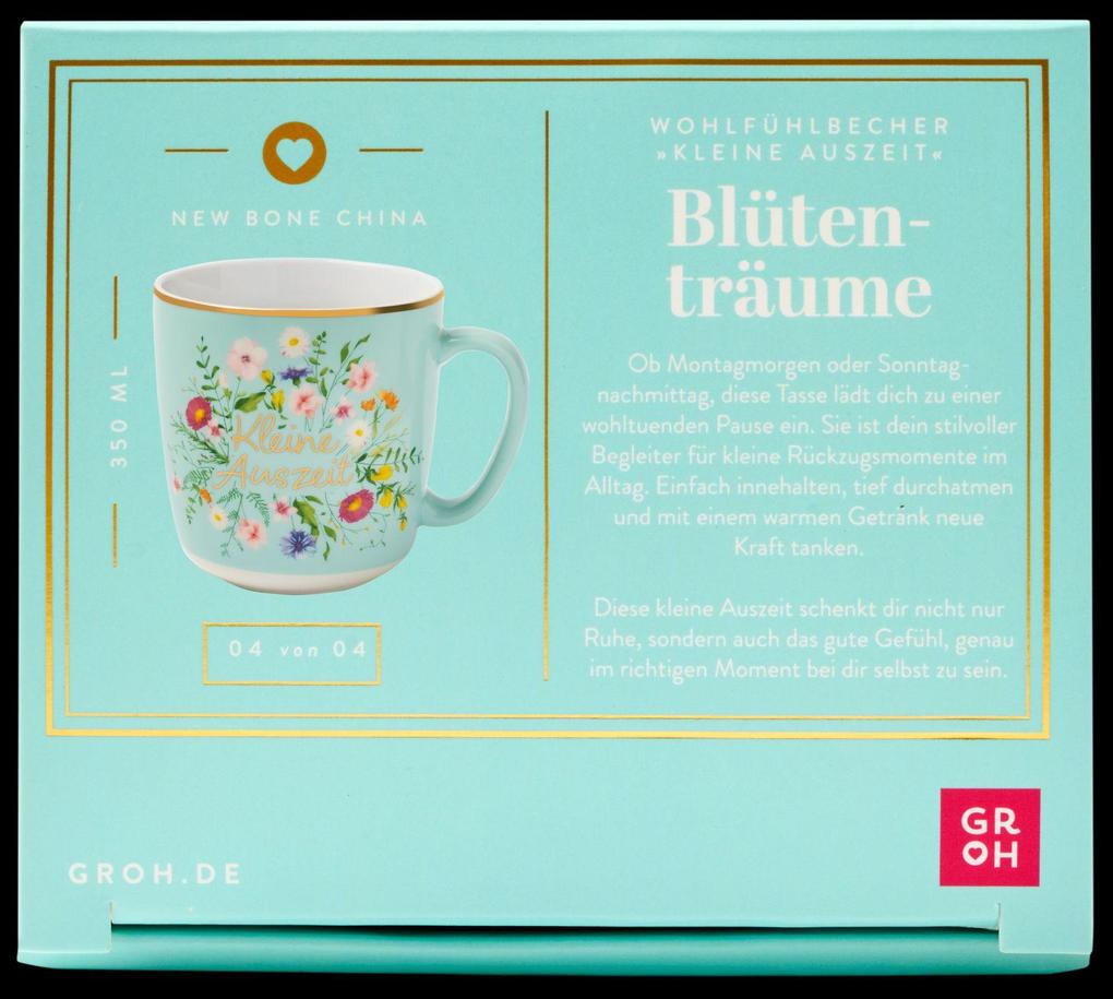 Weitere Ansicht: Blütenträume Kaffeebecher "Kleine Auszeit", 350 ml
