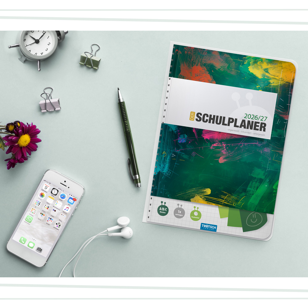 Weitere Ansicht: TRÖTSCH - Schulplaner Grün 26/27