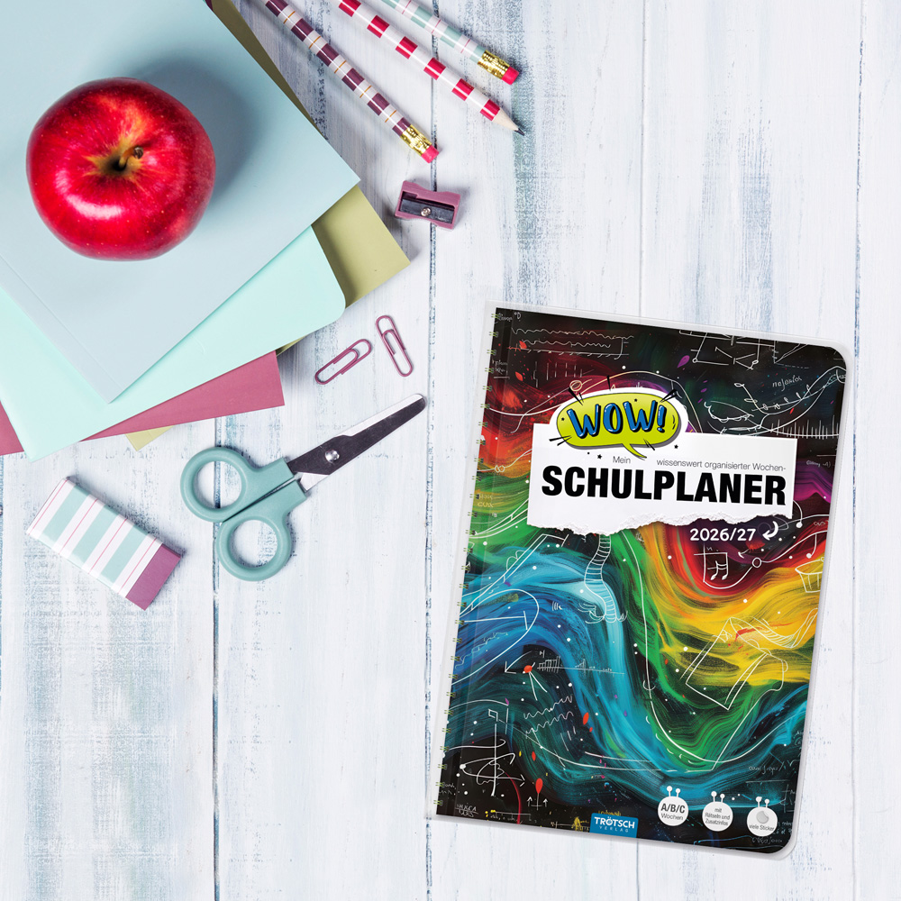 Weitere Ansicht: TRÖTSCH - Schulplaner WOW Waves 26/27