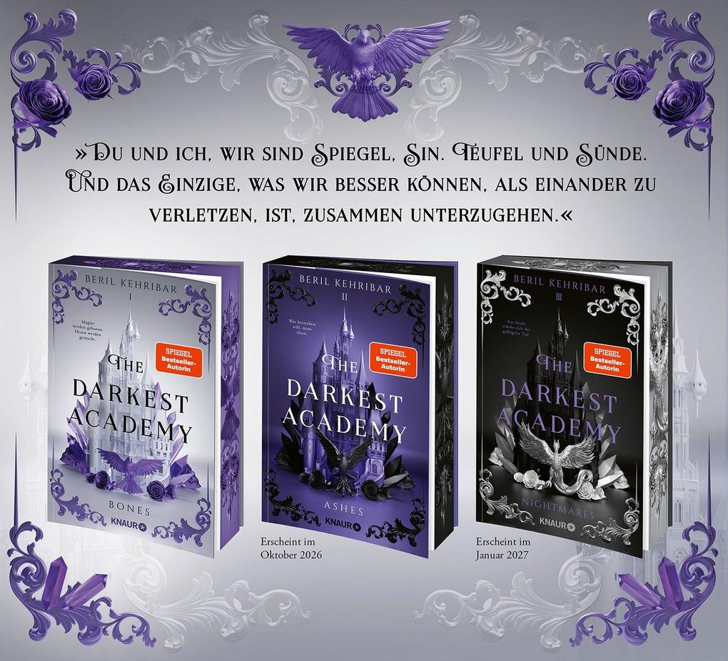 Weitere Ansicht: The Darkest Academy 1 - Bones | Beril Kehribar