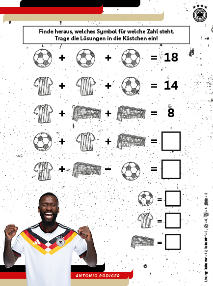 Weitere Ansicht: DFB: Fußballstarker Rätselspaß | DFB, Panini