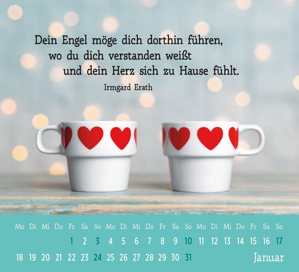 Weitere Ansicht: Mini-Kalender 2027: Der kleine Schutzengelkalender