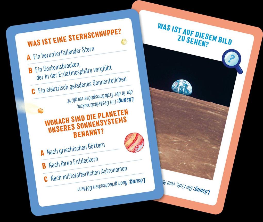 Weitere Ansicht: Das Quiz für kleine Forscher - Weltraum | Klara Wiesel
