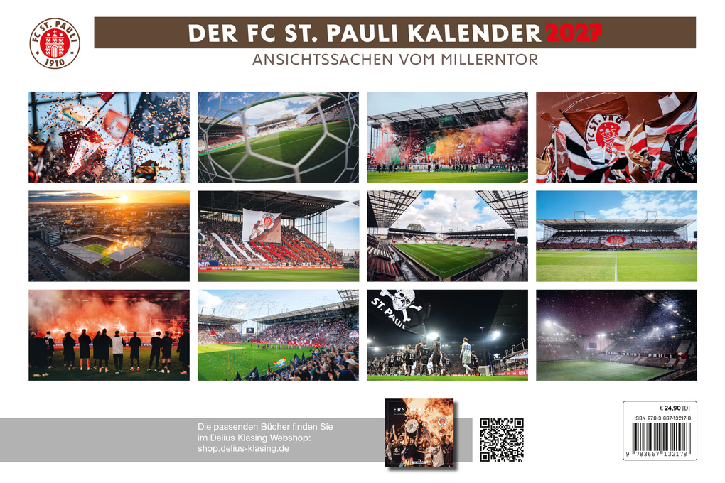 Weitere Ansicht: Der FC St. Pauli Kalender 2027