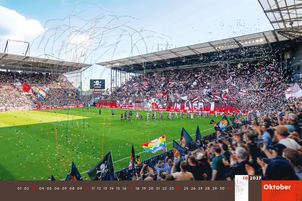 Weitere Ansicht: Der FC St. Pauli Kalender 2027