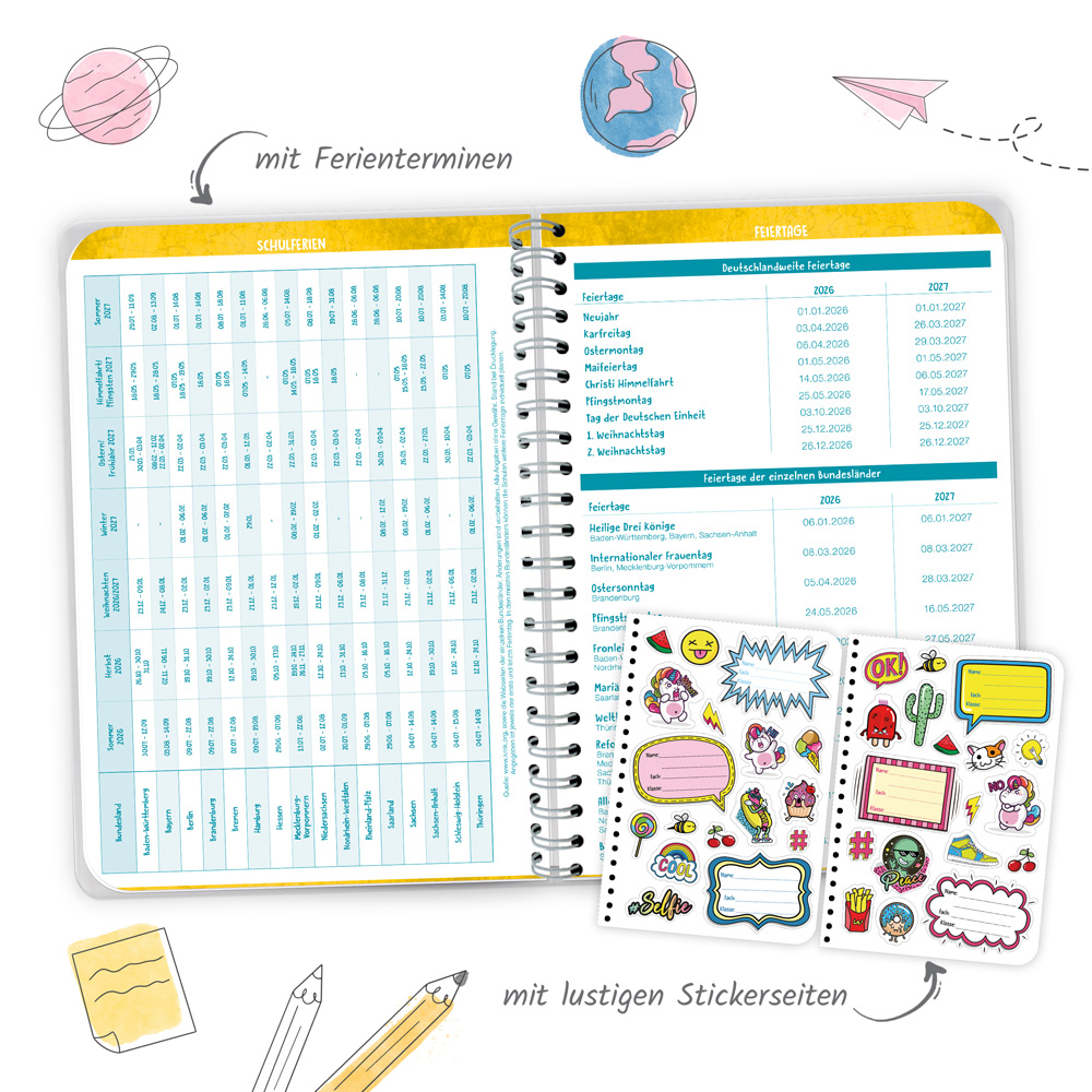 Weitere Ansicht: TRÖTSCH - Grundschulplaner Buchstaben 26/27