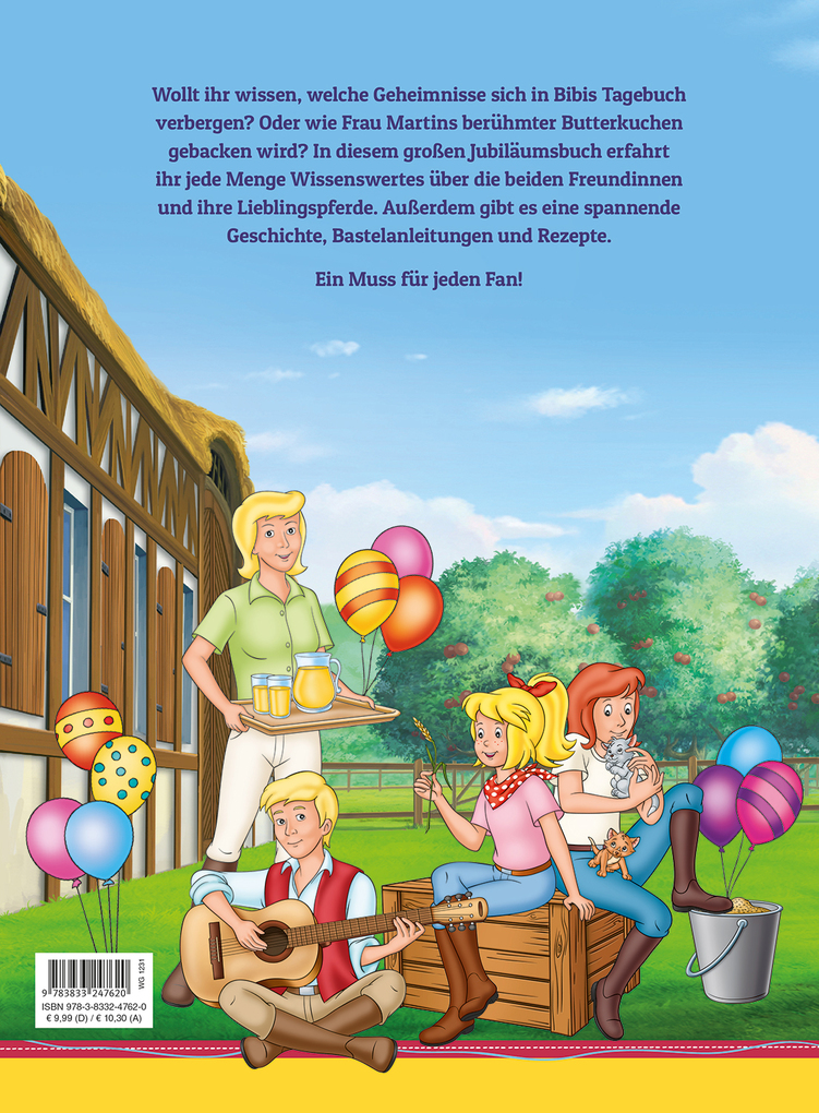 Weitere Ansicht: Bibi & Tina: Das große Jubiläumsbuch | Klaus-P. Weigand, Ulli Herzog, Ulf Tiehm, Claudia Weber, Marina Turina