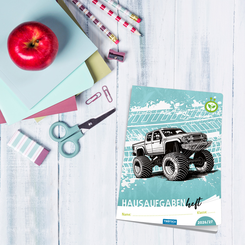 Weitere Ansicht: TRÖTSCH - Jahresbezogenes Hausaufgabenheft Grundschule Truck 26/27