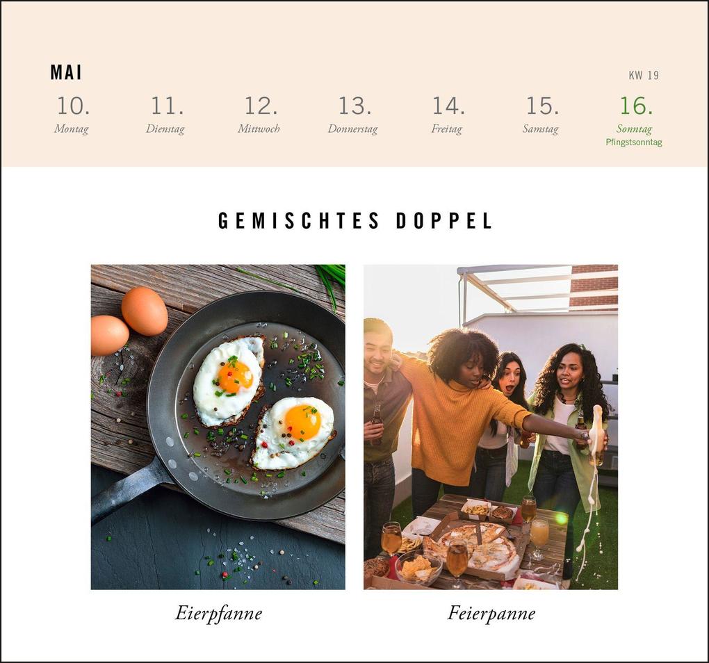 Weitere Ansicht: Postkartenkalender 2027: Gemischtes Doppel | Süddeutsche Zeitung