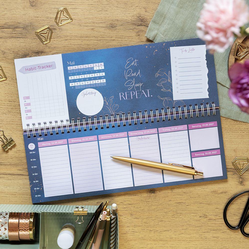 Weitere Ansicht: Tischkalender 2027 quer: I believe in Book Love