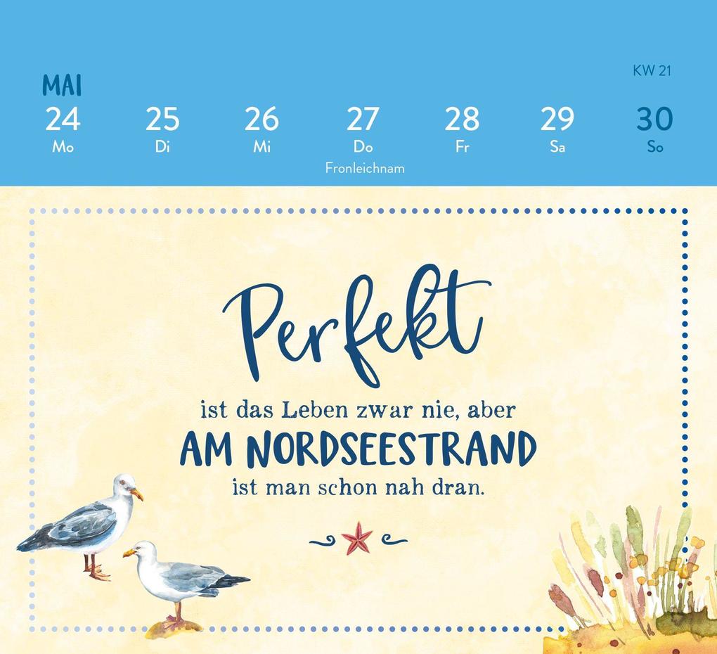 Weitere Ansicht: Mini-Wochenkalender 2027: MEER ist Balsam für die Seele | Ella Rosenbusch