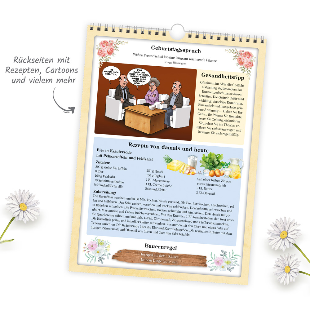 Weitere Ansicht: TRÖTSCH - Classickalender Rentnerkalender 2027