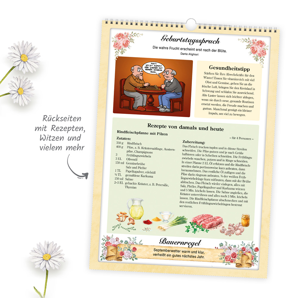 Weitere Ansicht: TRÖTSCH - Großbildkalender Der große Rentnerkalender 2027