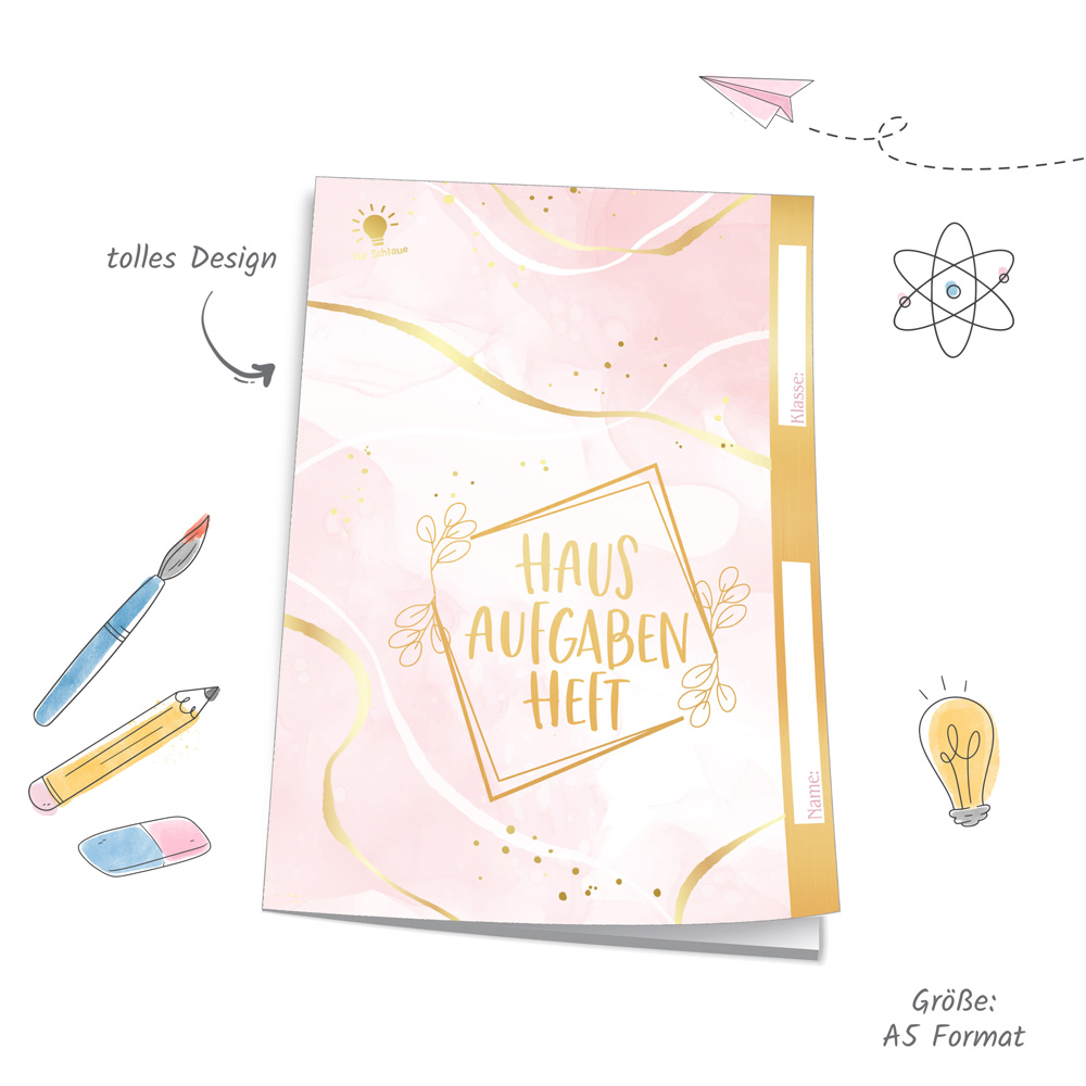 Weitere Ansicht: TRÖTSCH - Hausaufgabenheft für Schlaue Rosa