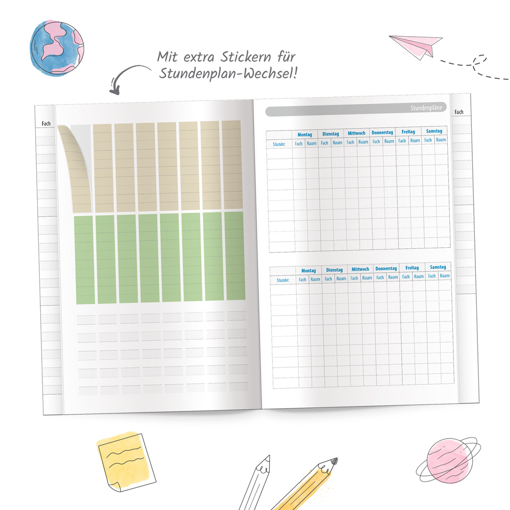 Weitere Ansicht: TRÖTSCH - Hausaufgabenheft für Schlaue Rosa