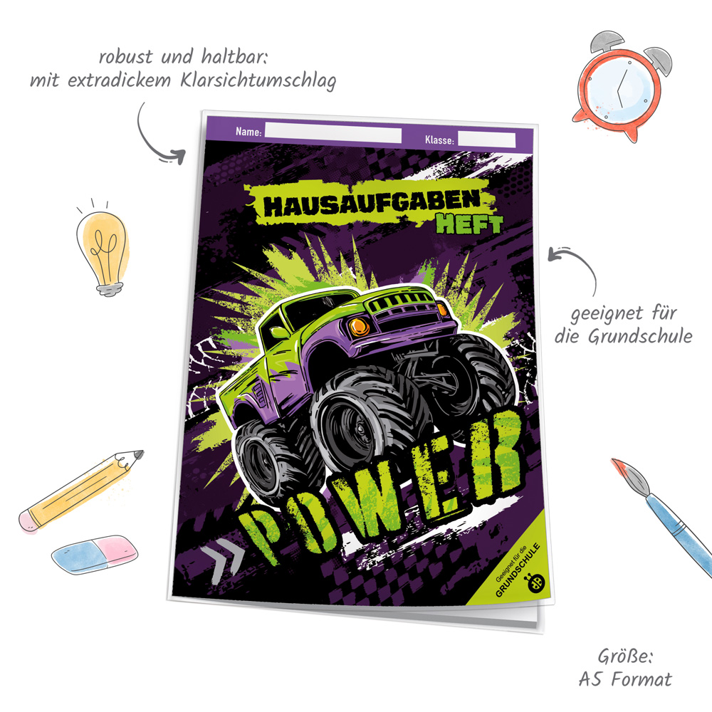 Weitere Ansicht: TRÖTSCH - Hausaufgabenheft Grundschule Power