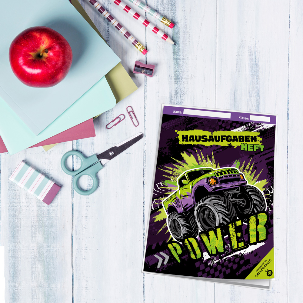 Weitere Ansicht: TRÖTSCH - Hausaufgabenheft Grundschule Power