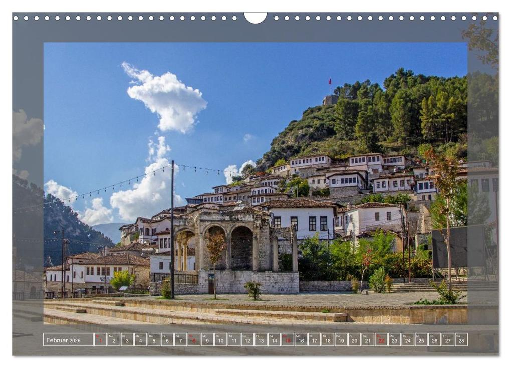 Weitere Ansicht: Berat - Die Stadt der tausend Fenster (Wandkalender 2026 DIN A3 quer), CALVENDO Monatskalender | Christa Kramer, Calvendo