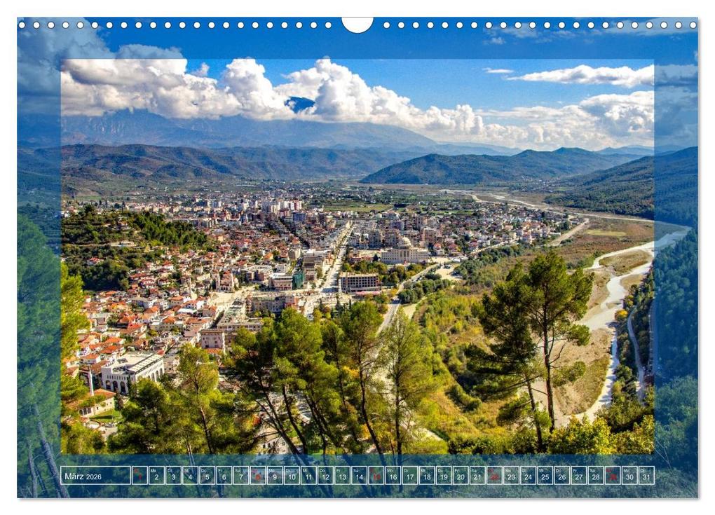 Weitere Ansicht: Berat - Die Stadt der tausend Fenster (Wandkalender 2026 DIN A3 quer), CALVENDO Monatskalender | Christa Kramer, Calvendo