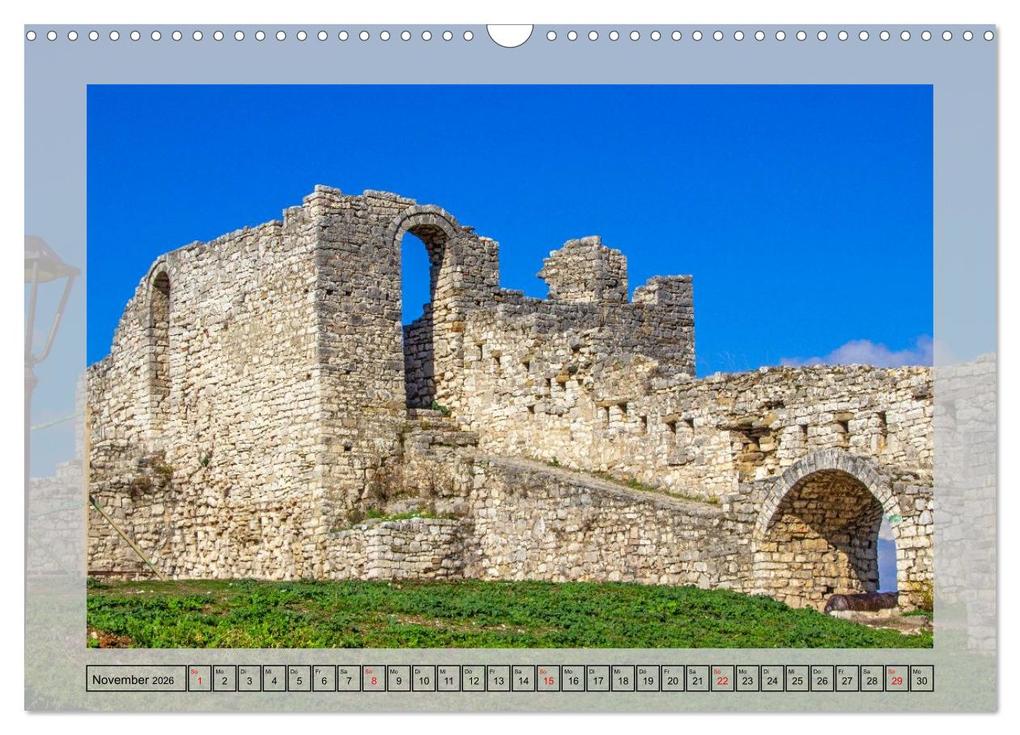 Weitere Ansicht: Berat - Die Stadt der tausend Fenster (Wandkalender 2026 DIN A3 quer), CALVENDO Monatskalender | Christa Kramer, Calvendo