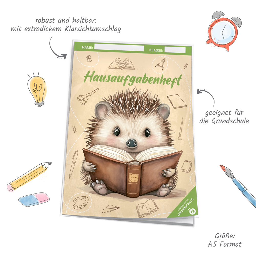 Weitere Ansicht: TRÖTSCH - Hausaufgabenheft Grundschule Igel