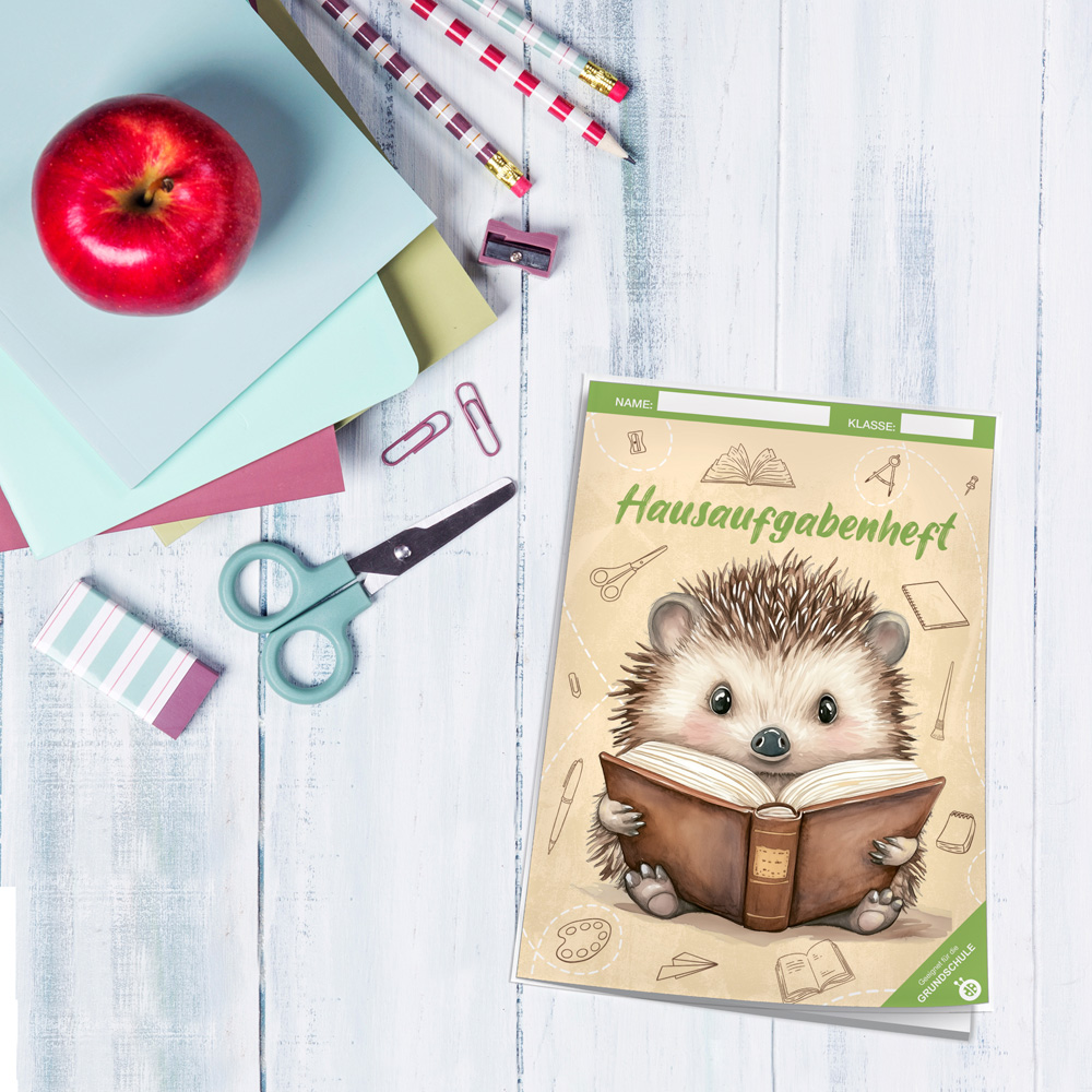 Weitere Ansicht: TRÖTSCH - Hausaufgabenheft Grundschule Igel