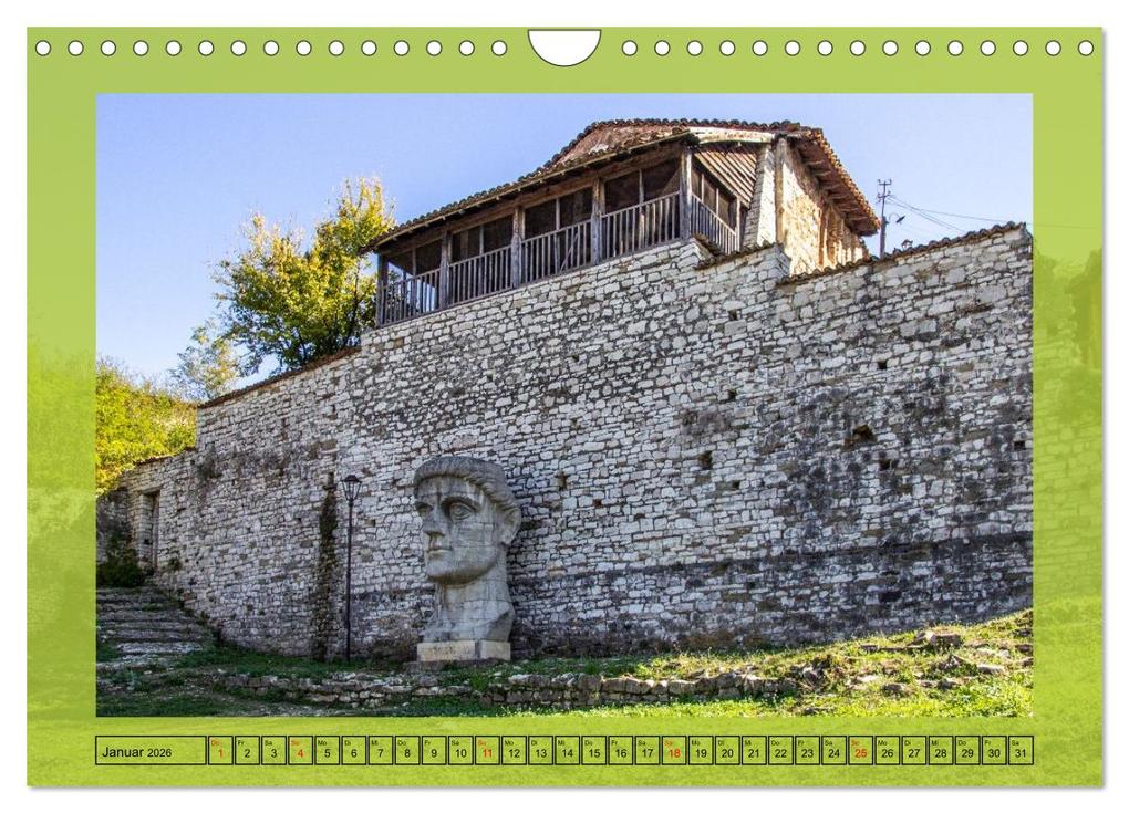 Weitere Ansicht: Berat - Die Stadt der tausend Fenster (Wandkalender 2026 DIN A4 quer), CALVENDO Monatskalender | Christa Kramer, Calvendo