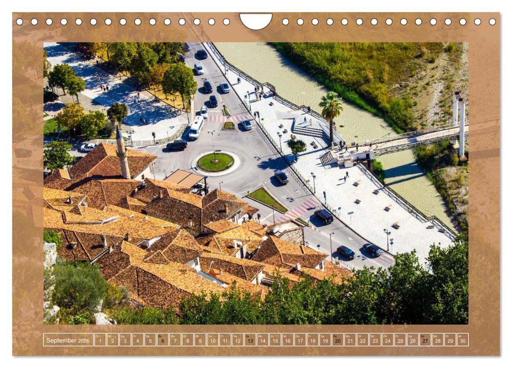 Weitere Ansicht: Berat - Die Stadt der tausend Fenster (Wandkalender 2026 DIN A4 quer), CALVENDO Monatskalender | Christa Kramer, Calvendo