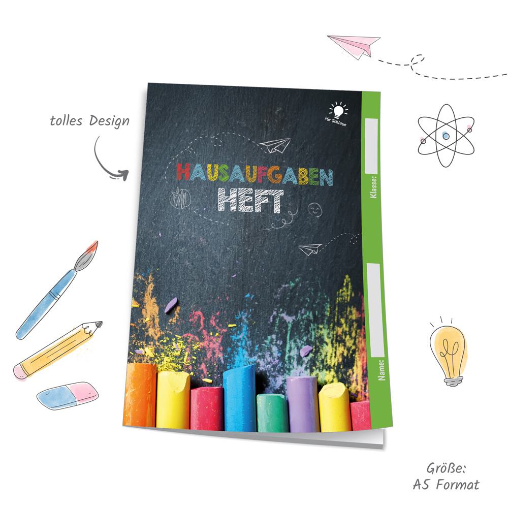 Weitere Ansicht: TRÖTSCH - Hausaufgabenheft für Schlaue Kreide