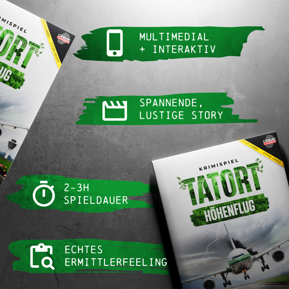 Weitere Ansicht: CRIMECASES Krimispiel: Tatort Höhenflug