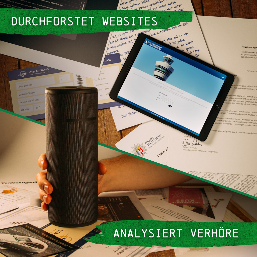 Weitere Ansicht: CRIMECASES Krimispiel: Tatort Höhenflug