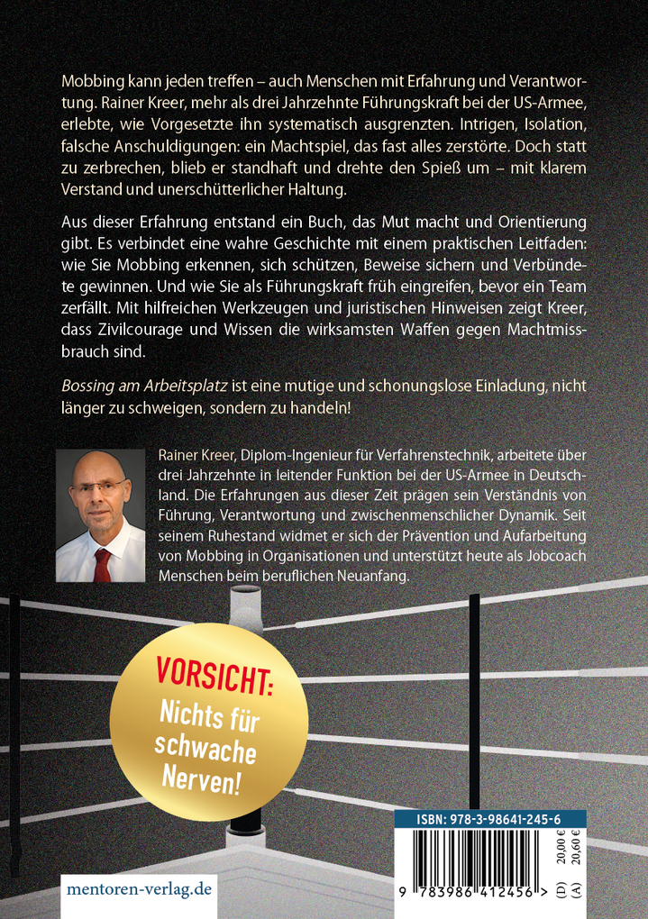 Weitere Ansicht: Bossing am Arbeitsplatz | Rainer Kreer