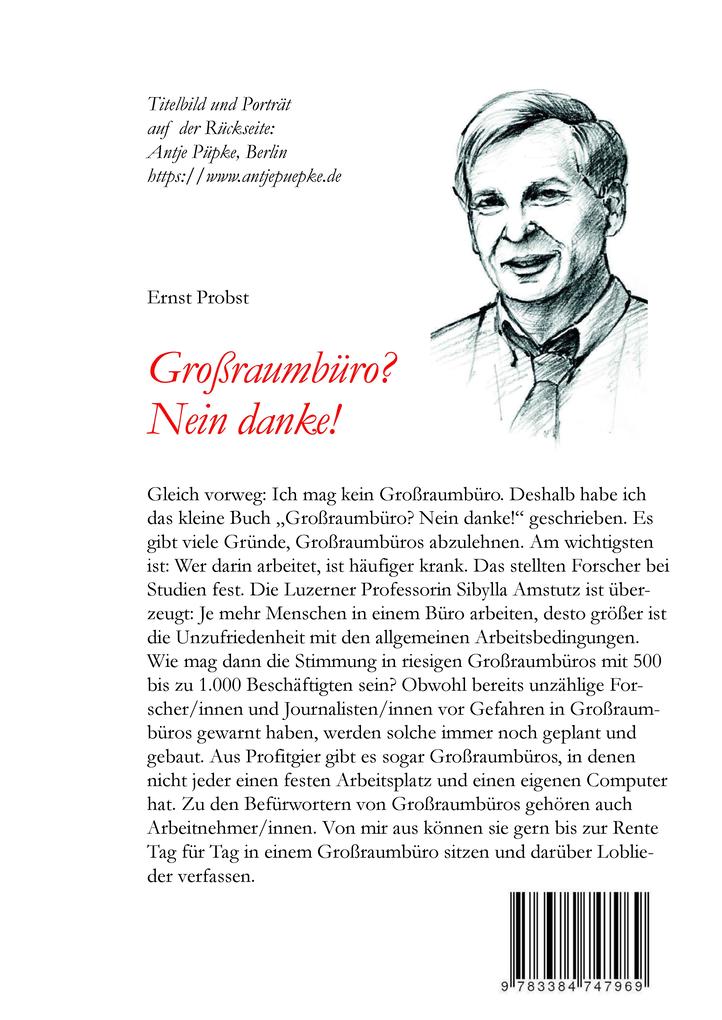Weitere Ansicht: Großraumbüro? Nein danke! | Ernst Probst