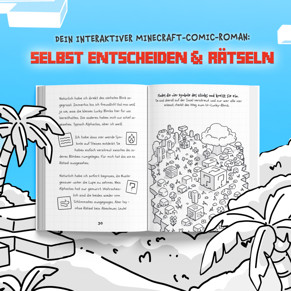 Weitere Ansicht: Voll verblockt | Alphastein