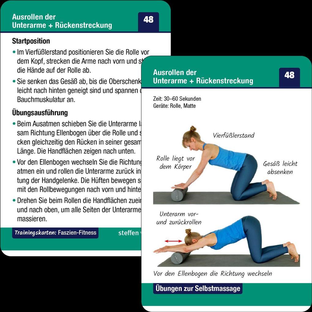 Weitere Ansicht: Trainingskarten Faszien-Fitness | Ronald Thomschke, Benno Paulitz