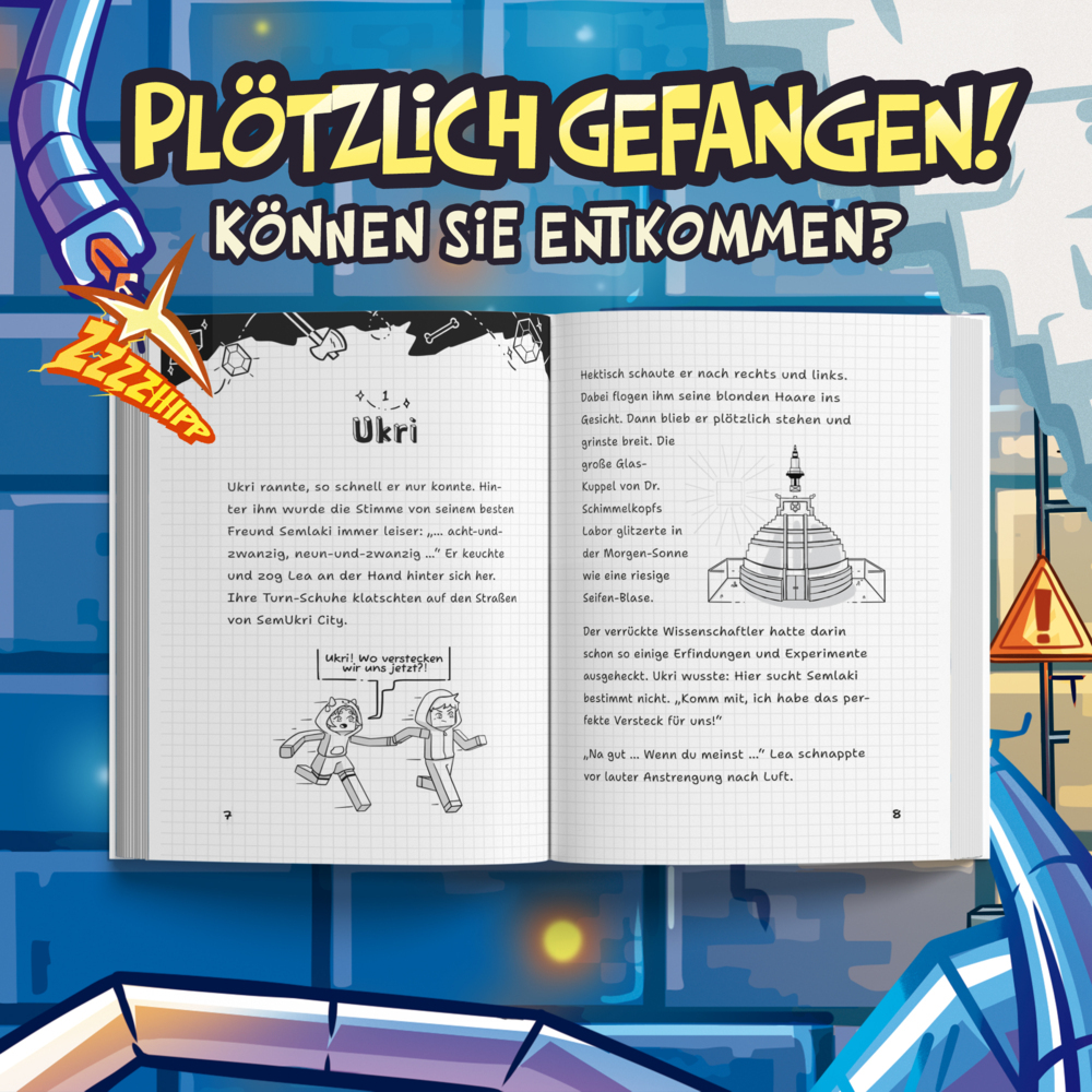 Weitere Ansicht: Achtung, Schrumpfgefahr | Ukri & Semlaki