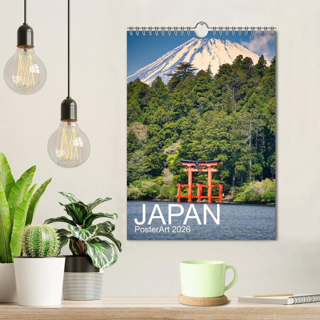 Weitere Ansicht: Japan PosterArt 2024 (Wandkalender 2026 DIN A4 hoch), CALVENDO Monatskalender | Michael Lieder - Artem24.eu, Calvendo