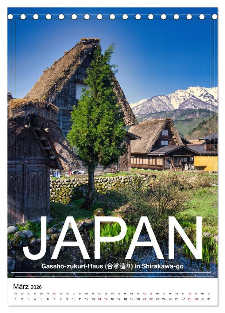Weitere Ansicht: Japan PosterArt 2024 (Tischkalender 2026 DIN A5 hoch), CALVENDO Monatskalender | Michael Lieder - Artem24.eu, Calvendo