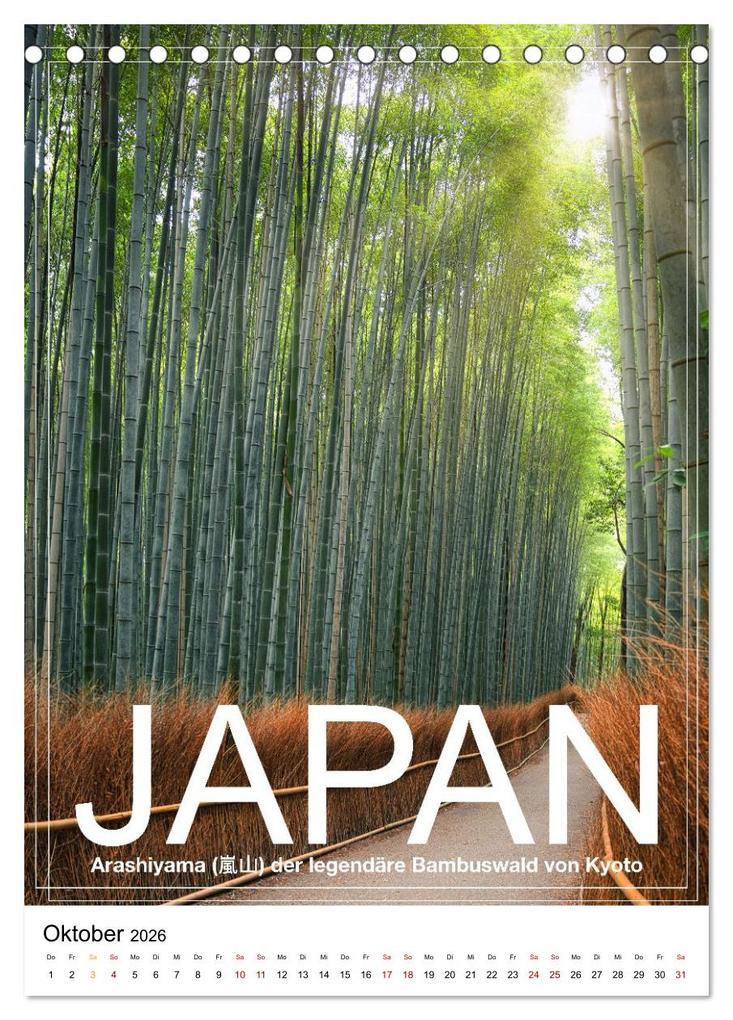 Weitere Ansicht: Japan PosterArt 2024 (Tischkalender 2026 DIN A5 hoch), CALVENDO Monatskalender | Michael Lieder - Artem24.eu, Calvendo