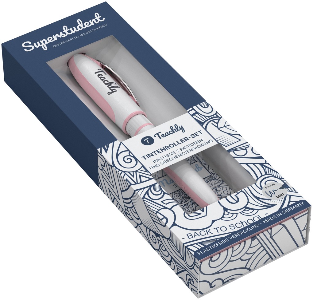 Weitere Ansicht: Teachly Tintenroller Superstudent, Rosé